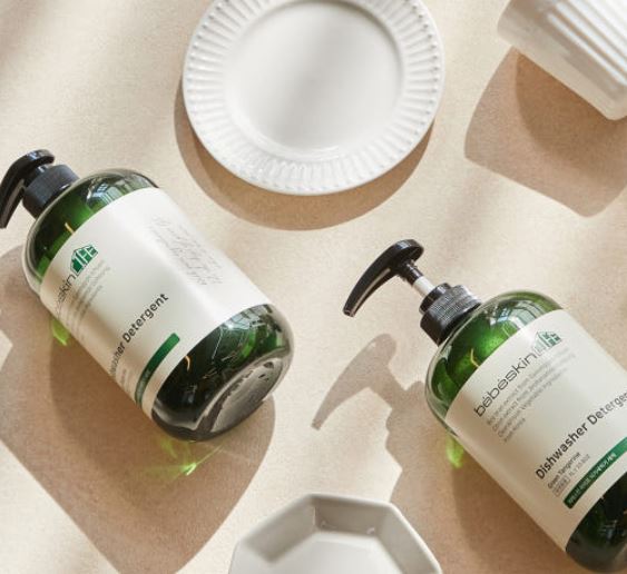 베베스킨 라이프 비 건 식기세척기 세제 1L(그린 탠저린향)